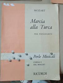 Spartiti pianoforte Perle Musicali