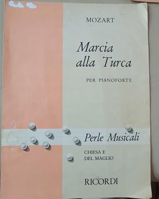 Spartiti pianoforte Perle Musicali