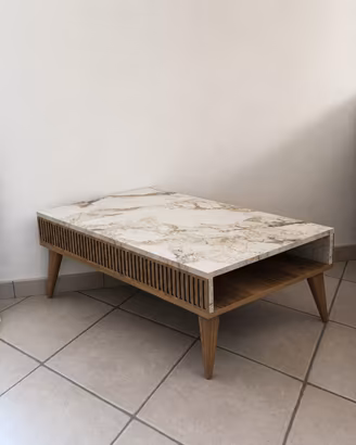 Tavolino da Salotto Capricorn Dmora 105x60h35 cm