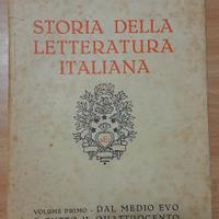 Storia della letteratura italiana edizione 1