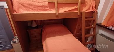Letti a castello ortogonali