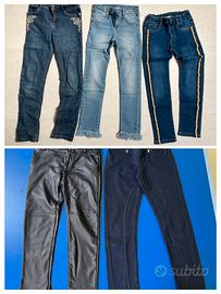 Jeans\pantaloni BRUMS\MAYORAL e UBS2 anni 8\9