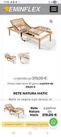 Letto Ortopedico Elettrico Eminflex