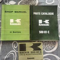 Libretto uso manutenzione Kawasaki 500 Mach 3