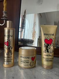 3 pezzi Pantene LE Keith Haring : sh+bals 3mm+mask