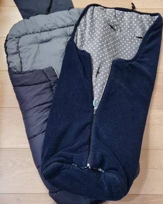 doppio sacco neonati per passeggino