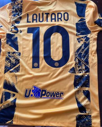 Maglia inter 2024/25 away-Lautaro martinez #10