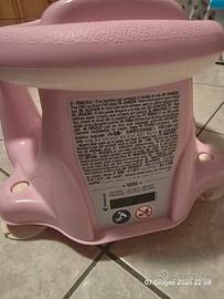 Seggiolino per vasca e doccia neonato