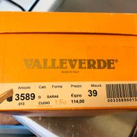 Valleverde Sara cuoio scarpe comode donna decollet