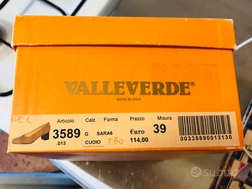 Valleverde Sara cuoio scarpe comode donna decollet