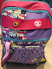 Zaino con carrellino per la scuola