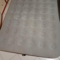 Materassino matrimoniale campeggio con supporto 