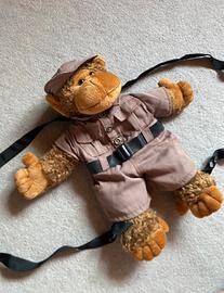 Zaino peluche scimmietta