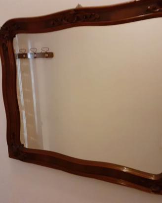 SPECCHIO LIBERTY CORNICE LEGNO MASSICCIO