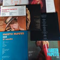 8 vinili Fausto Papetti Sax