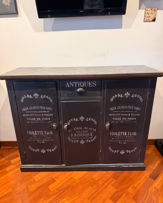 credenza stile shabby chich/vintage parigino