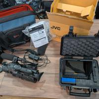 Videocamera JVC GY-LS300CHE 4K – Kit Completo