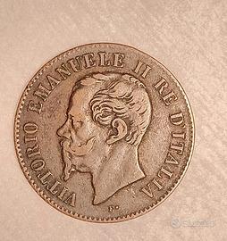 2 centesimi vittorio emanuele ii Milano 