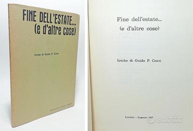 FINE DELL'ESTATE... (E D'ALTRE COSE) CONTI G. 1967