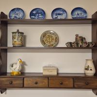 Piattaia artigianale in legno massello