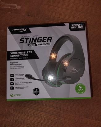 Cuffie Xbox  HYPERX CLOUDX STINGER CORE WIRELESS 