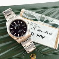 Rolex Explorer 39, Full set, Si Permute