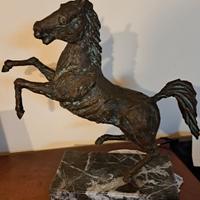 cavallo bronzo Remo Bombardieri