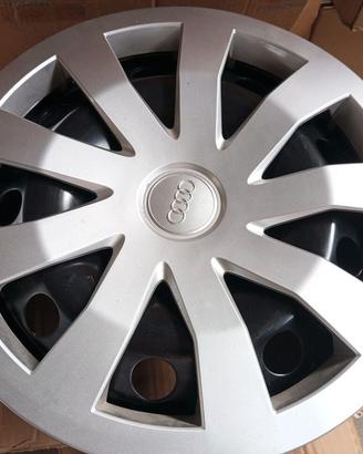 Cerchi in ferro 15" originali AUDI A1 con coppe