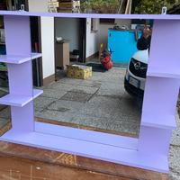 Specchiera bagno con mensole