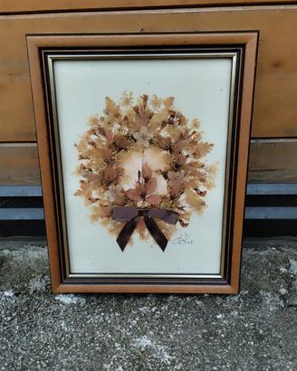 Quadro fiori secchi 