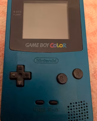Game Boy Color Teal ( Verde Acqua) + Gioco Tetris 