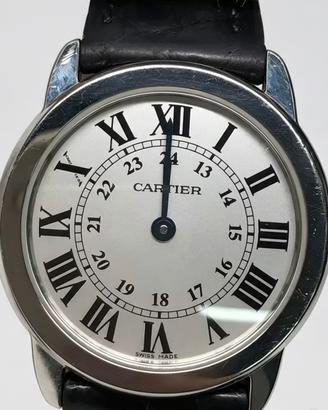 Cartier Ronde solo 29mm w6700155 full set completo