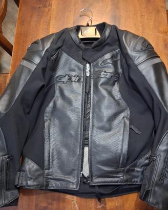 Giubbotto moto alpinestar GP-FORCE nero EU 52