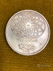 1000 Lire argento 1970 Concordia