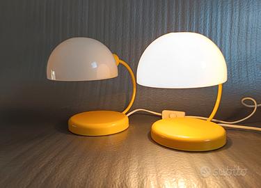 COPPIA  Lampade Space Age Vintage