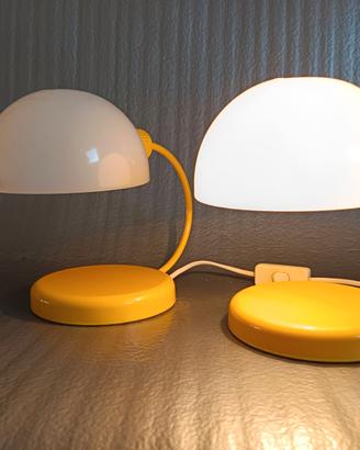 COPPIA  Lampade Space Age Vintage