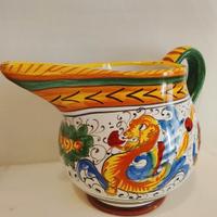 brocca in ceramica Marcucci Deruta 1950/1960