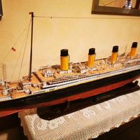Titanic in legno originale