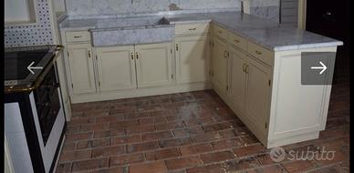 Cucina marmo nuova da esposizione