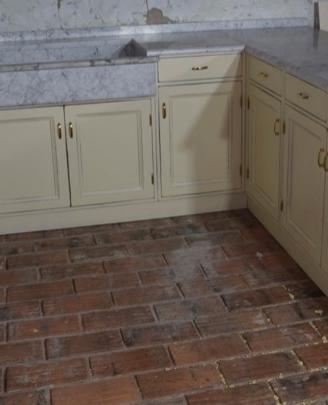 Cucina marmo nuova da esposizione
