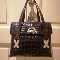 borsetta in coccodrillo 