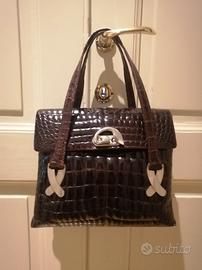 borsetta in coccodrillo 