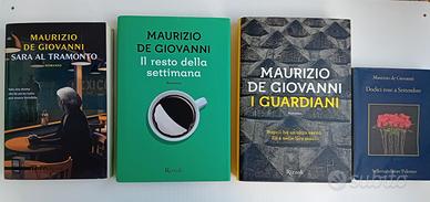 Lotto di 4 volumi di Maurizio De Giovanni
