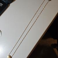 catenina con cuore 18k