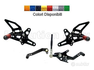 Pedane arretrate racing per MV AGUSTA