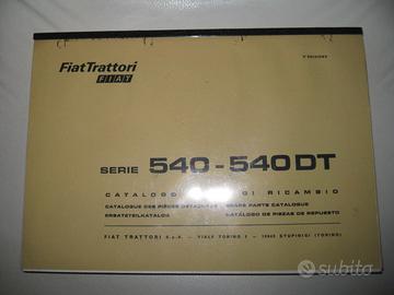 CATALOGO C PARTI RICAMBIO TRATTORE FIAT 540-540 DT