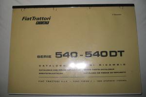 CATALOGO C PARTI RICAMBIO TRATTORE FIAT 540-540 DT