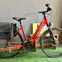 Bici Mtb o da città con portapacchi