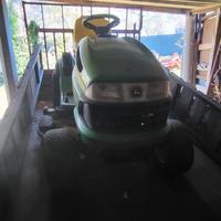 john deere x140 trattorino tagliaerba 