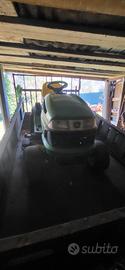 john deere x140 trattorino tagliaerba 